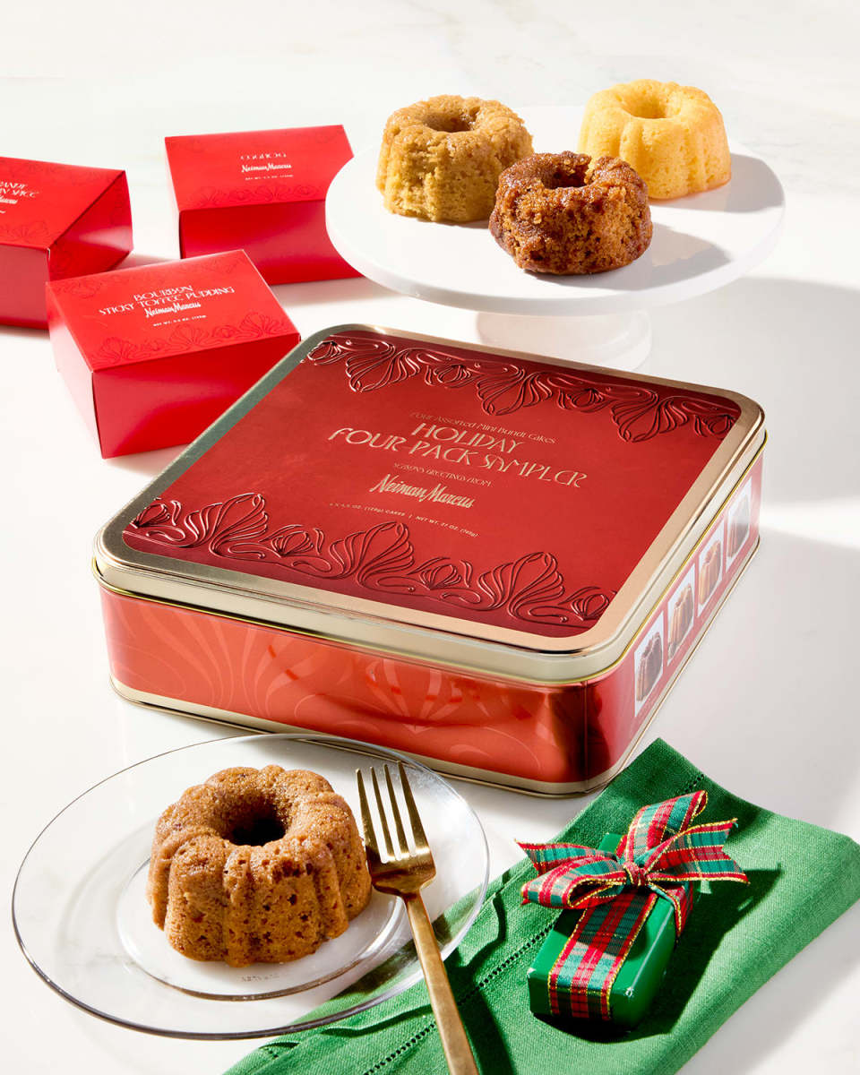 Holiday Liquor 4-Pack Cake Sampler